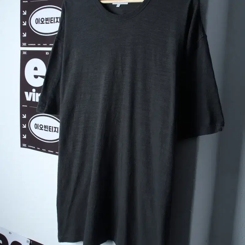 (XL-2XL) 에스피오나지 반팔 티셔츠 빅사이즈 무지-H35086
