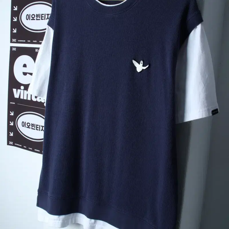 (L-XL) 마크곤잘레스 반팔 티셔츠 와릿이즌 레이어드-H35110