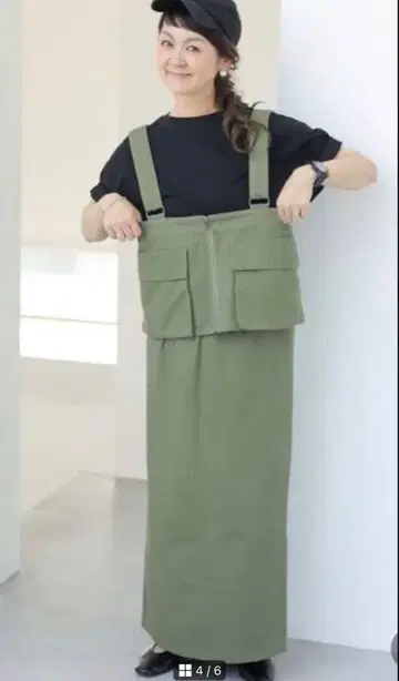 310 기획 LEPSIM 멀티 WAY 상하의 세트 카키 미사용품