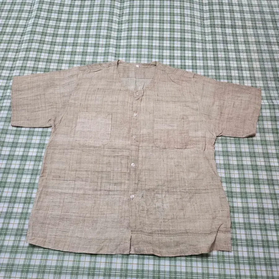 46ㅡ 삼베 셔츠ㅡ95ㅡ100