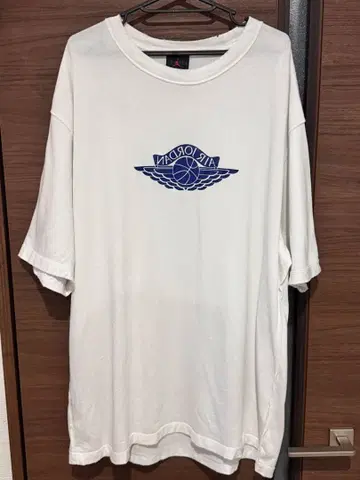 Jordan 윙 로고 T셔츠 화이트 XL