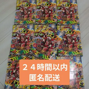 주간 소년 점프 33호 ONE PIECE 카드 부록 10권 세트
