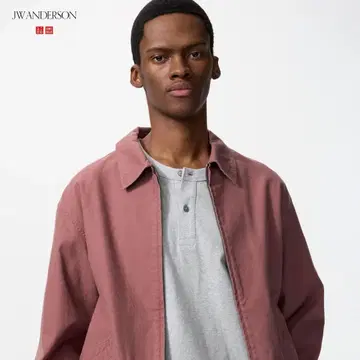 완판 UNIQLO JWA 집업 블루종 핑크 S 사이즈
