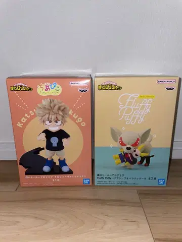 히로아카 치아피코 바쿠고 카츠키 플러피 퍼피 바쿠독 피규어