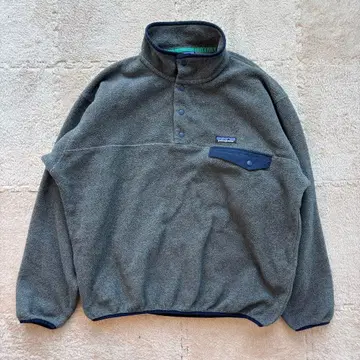 Patagonia 신틸라 스냅T 플리스 그레이 M #529