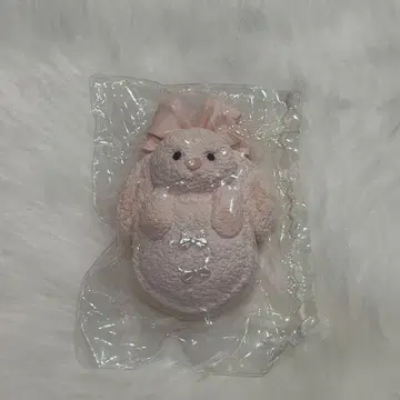 토끼 봉제 인형 스퀴즈 핑크 쪼물쪼물 리본 해외 스퀴즈 동물
