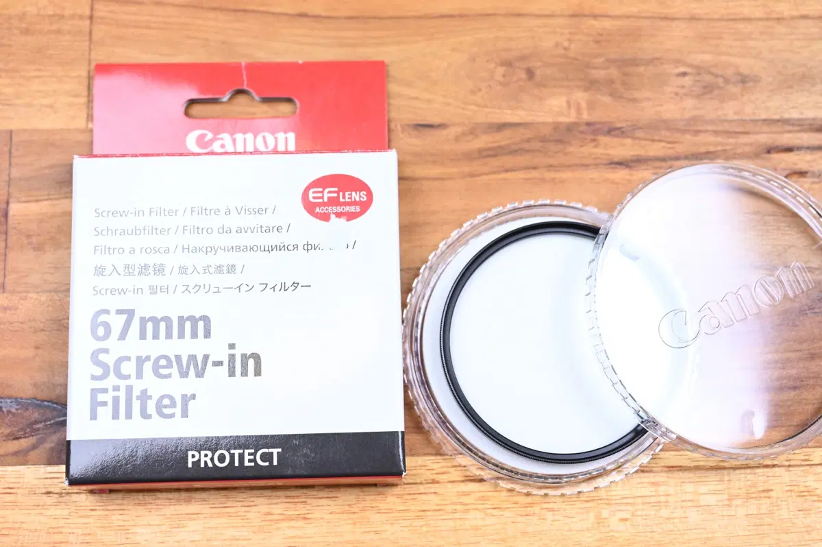 캐논 67mm 프로텍트 필터