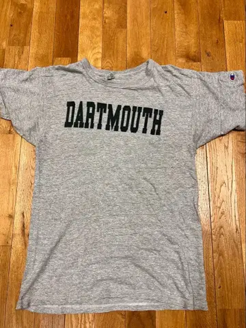 Champion DARTMOUTH 티셔츠 M USA제 물들임