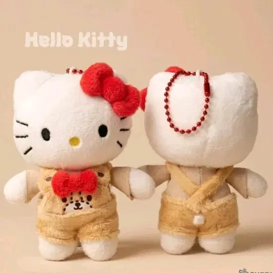 산리오 멜빵키티키링