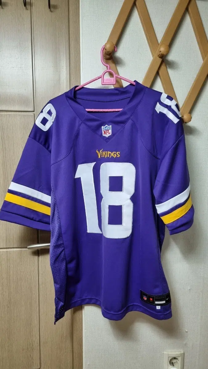 NFL 바이킹스 저스핀 제퍼슨 유니폼