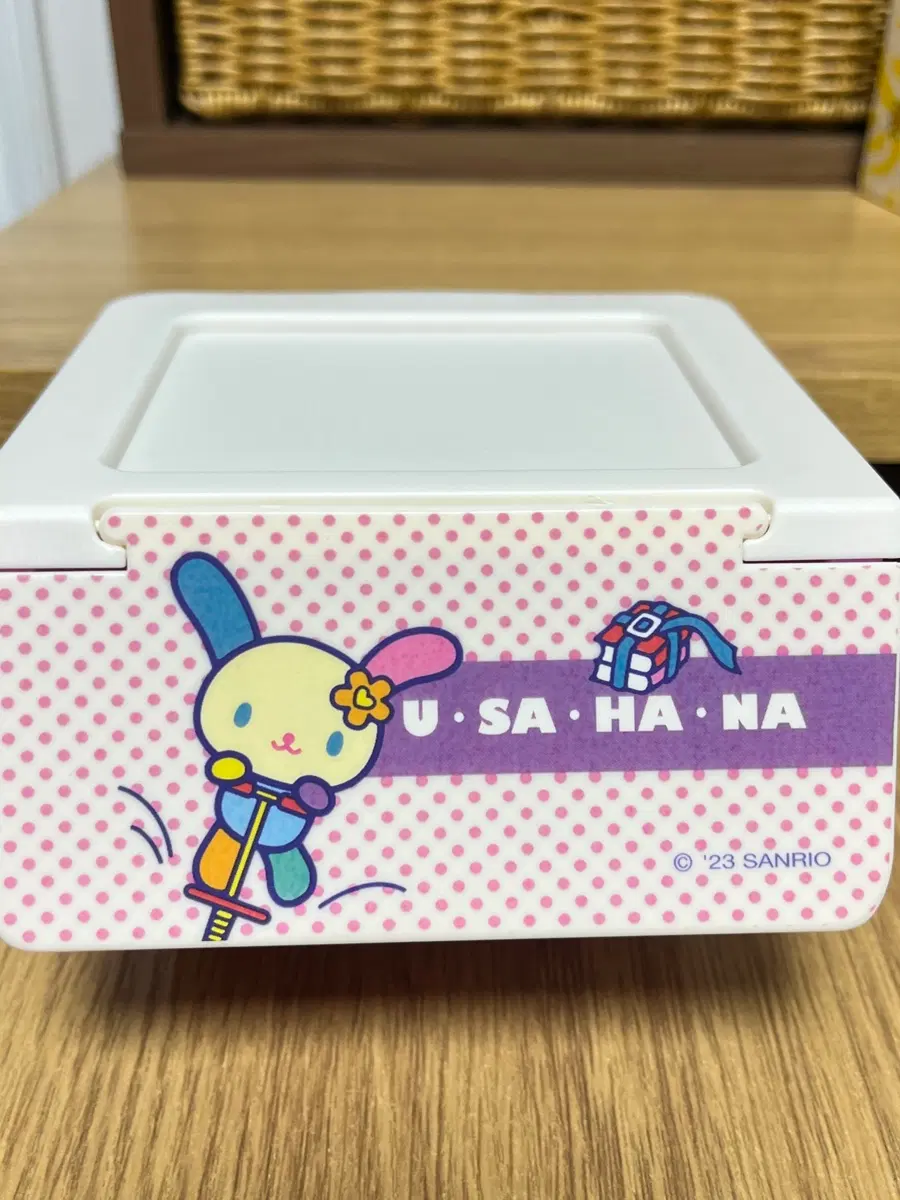 산리오 쿠지 우사하나 보관함 통