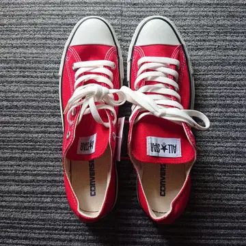 CONVERSE ALL STAR 레드 스니커즈 새상품
