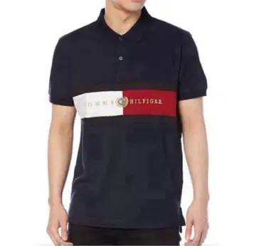 무료배송 새상품 TOMMY HILFIGER 스트라이프 피케 셔츠 XL