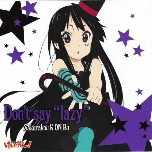 케이온 미오 피규어 don't say lazy