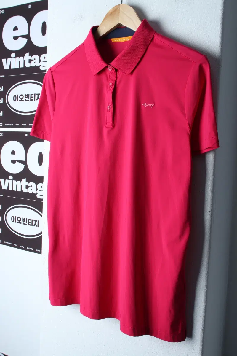 W(2XL) 루이까스텔 반팔 카라 티셔츠 빅사이즈 골프-H35180
