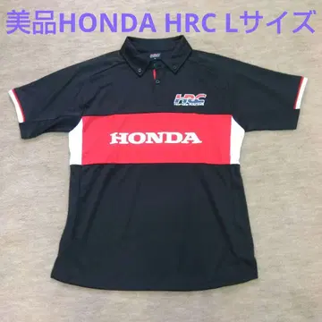 새상품급 HONDA HRC 피케 셔츠 블랙 L 사이즈