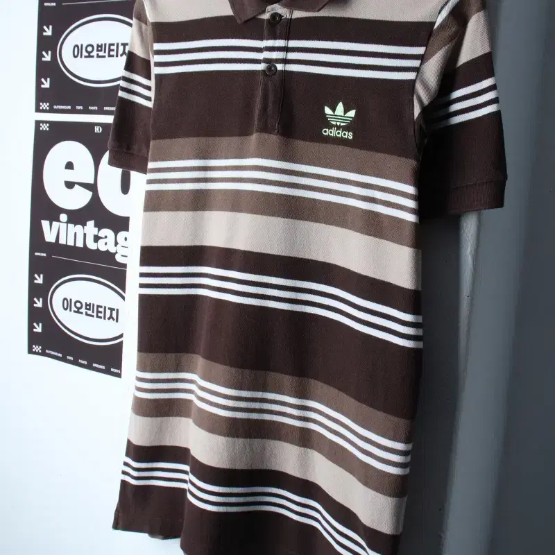 (L-XL) 아디다스 반팔 카라 티셔츠 00S년대 오리지널-H35199
