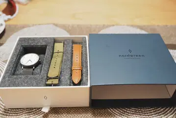 Nordgreen 손목시계 교환용 스트랩 2개 세트
