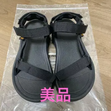 새상품급!! Teva 통굽 스포츠 샌들 블랙