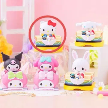 산리오 캐릭터즈 라이드 마스코트 퓨로랜드 가챠가챠 한정판