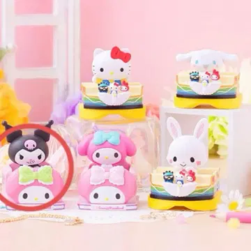 산리오 캐릭터즈 라이드 마스코트 퓨로랜드 가챠가챠 한정판