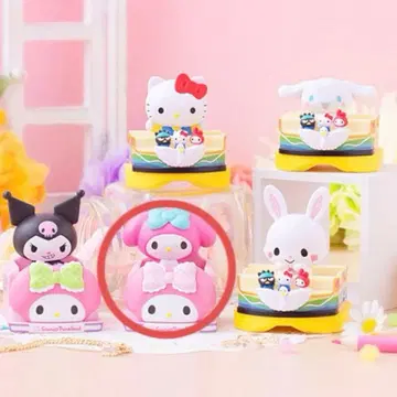 산리오 캐릭터즈 라이드 마스코트 퓨로랜드 가챠가챠 한정판