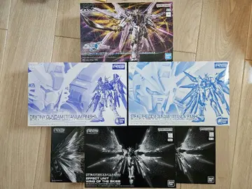 건담 프라모델 스트라이크 프리덤, 디스티니 티타늄 피니쉬 등