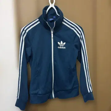 adidas 꽃무늬 안감 트랙 자켓 저지 OT 블루