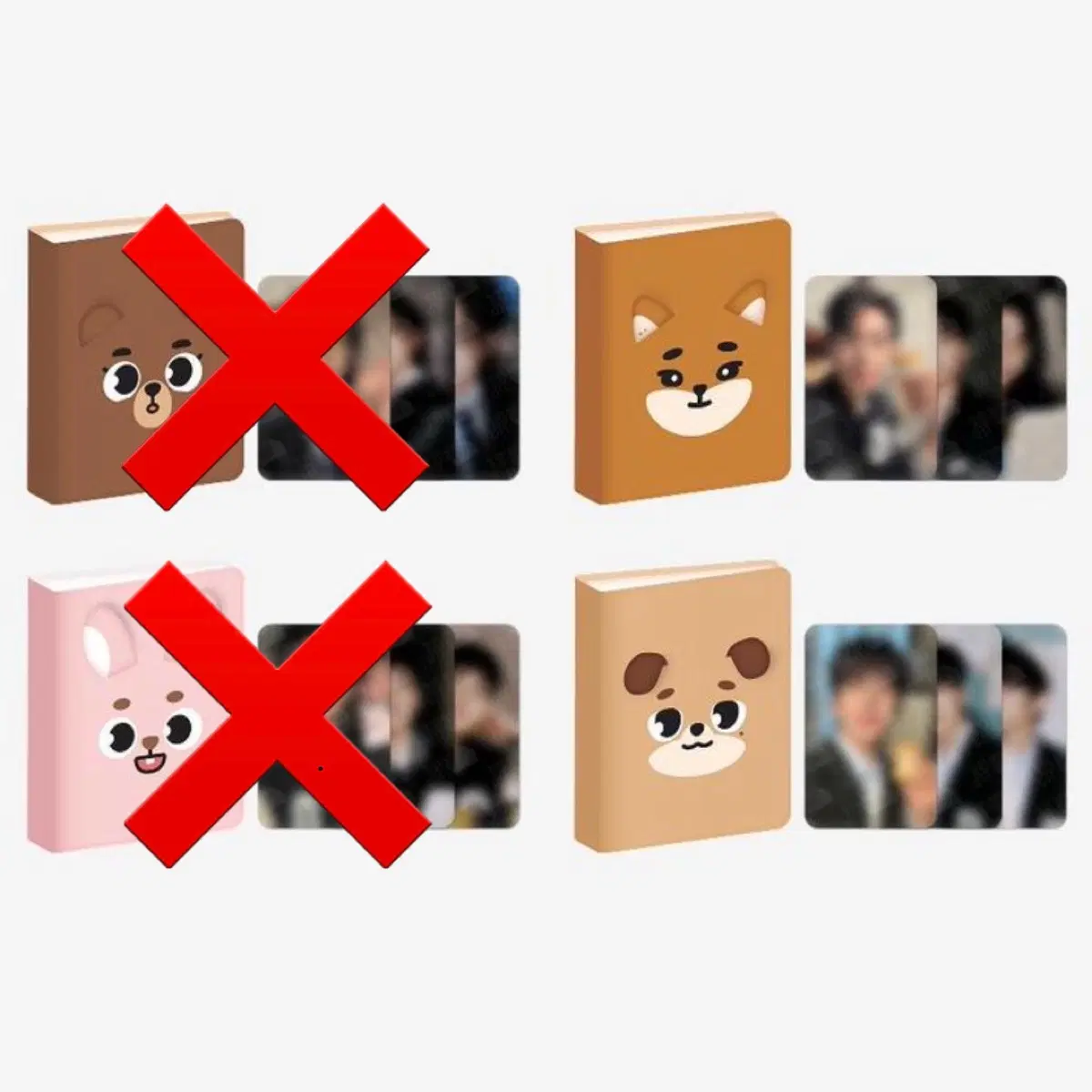 [새상품] 데이식스 데니멀즈 바인더 케/돈