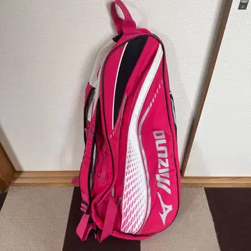 MIZUNO 테니스 라켓 백 핑크 블랙