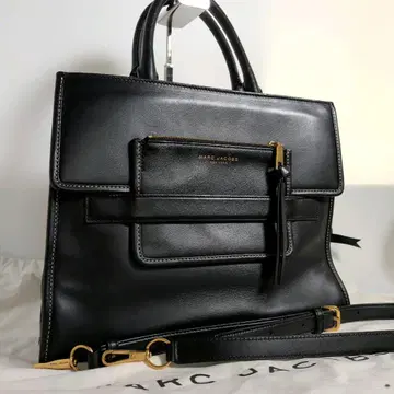 MARC JACOBS 2way 핸드백 숄더백 가죽 블랙 a