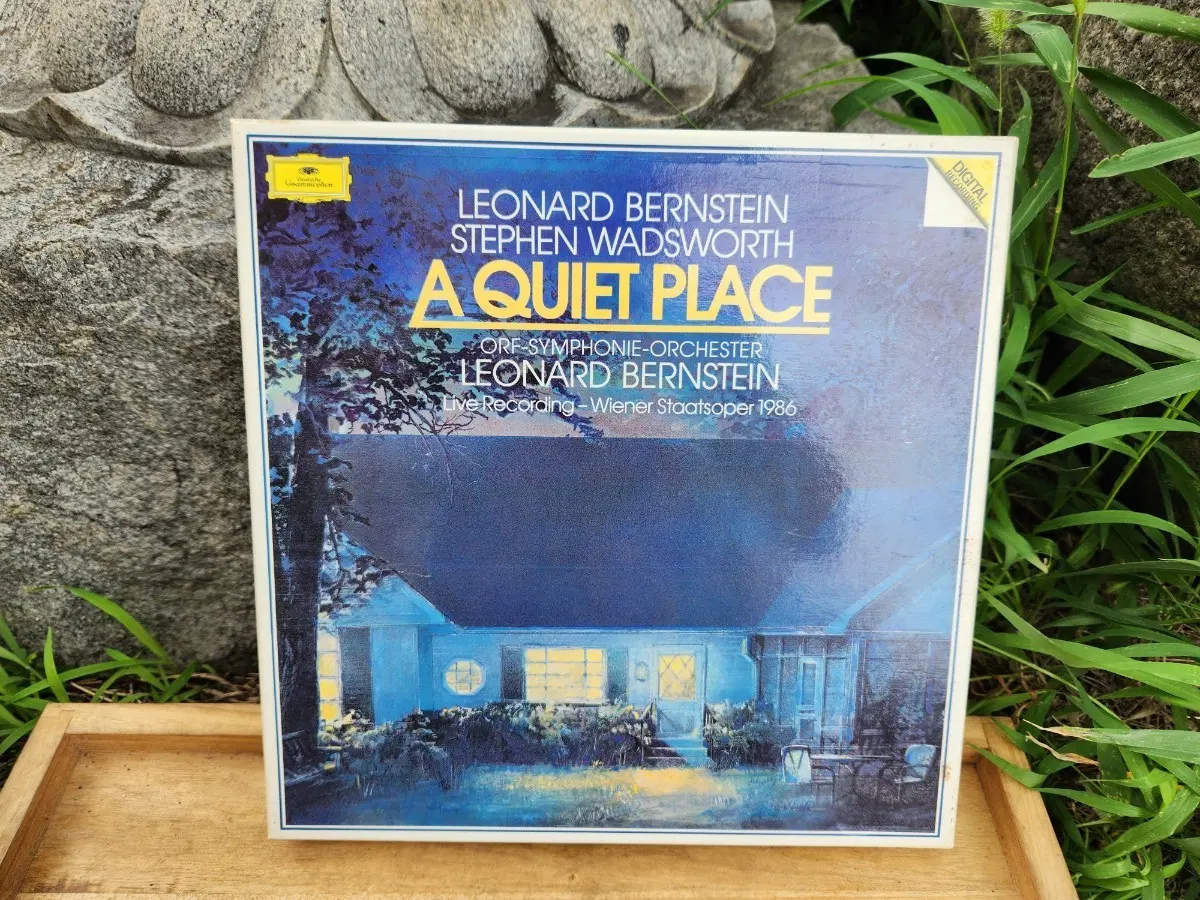 수입LP/레너드 번스타인의 오페라 "A Quiet Place" 3LP