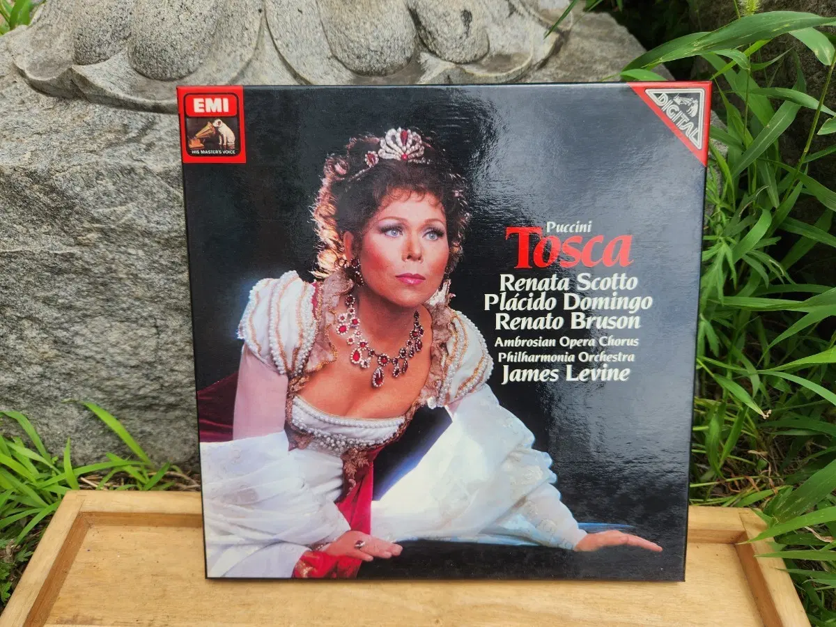 수입LP/푸치니의 오페라 토스카(Tosca) 2LP (독일)