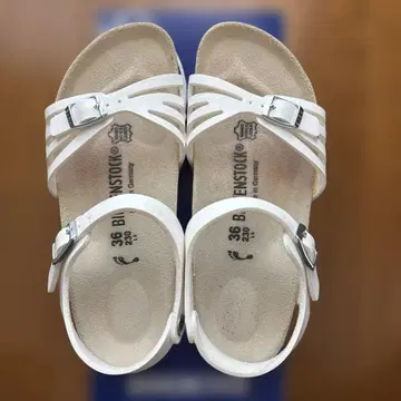 버켄스탁 샌들 화이트 사이즈 36 23cm