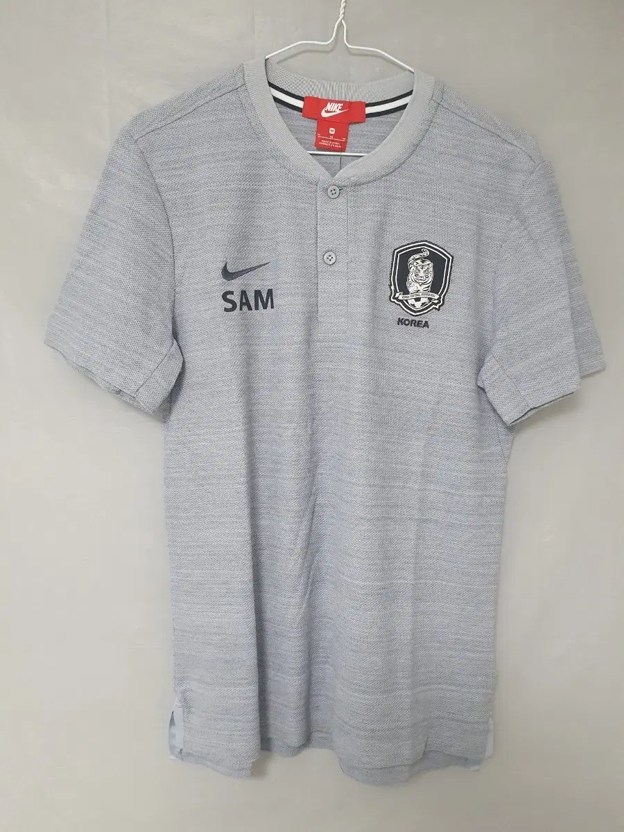 나이키 대한민국 축구 국가대표팀 지급용 폴로티