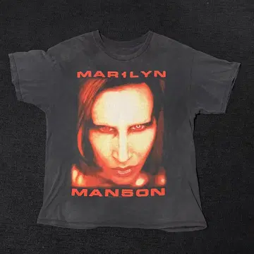 Marilyn Manson BIGGER THAN SATAN 티셔츠