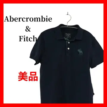 Abercrombie&Fitch 반팔 피케 셔츠 빅 무스 B2317