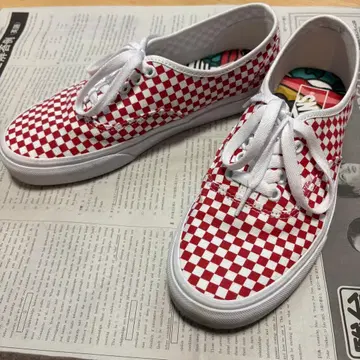 VANS 체커 플래그 스니커즈
