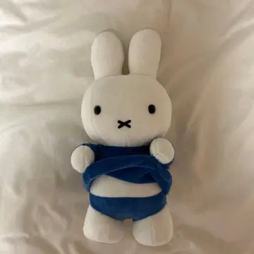 배 보이는 미피 봉제 인형 세키구치 블루