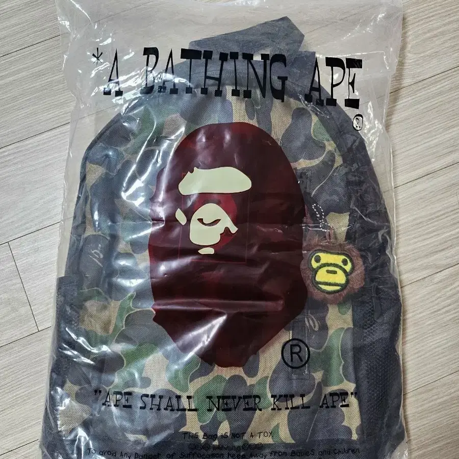 (새상품)BAPE 베이프 카모 백팩