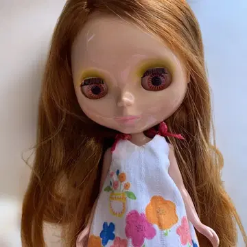 네오 브라이스 인형 본체 꽃무늬 올인원 후드티 포함