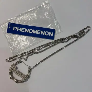 PHENOMENON 목걸이 ILL01-133 실버 페노메논