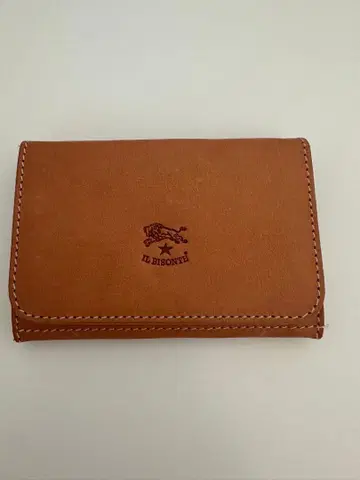 IL BISONTE 명함지갑 가죽 카드 케이스