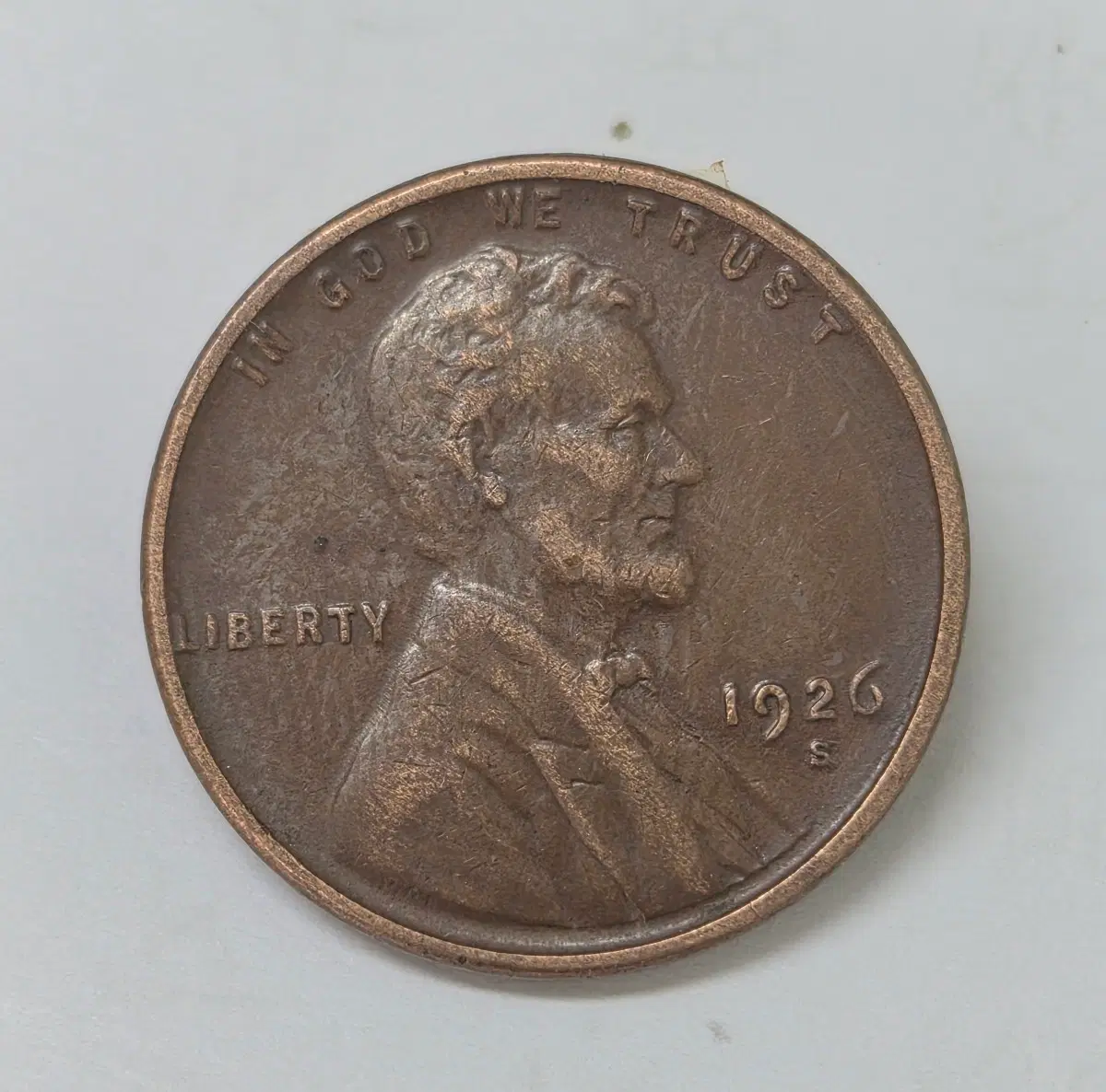 1926년 S 링컨 1센트 DDO 희귀동전