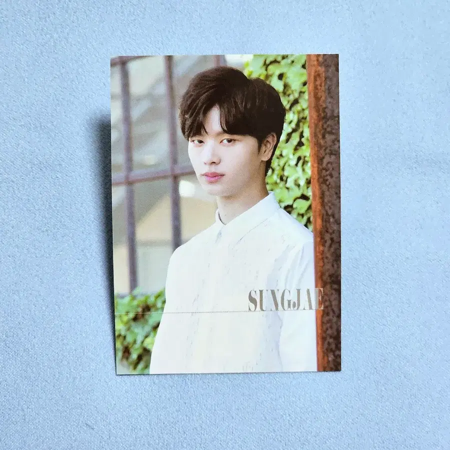 비투비 육성재 LUV 한정 일본 앨범 포카