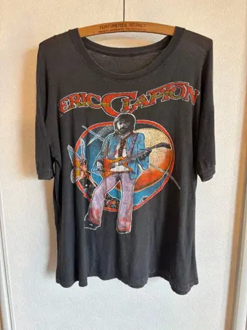 Eric Clapton U.S. 1979 Tour T셔츠 파키면