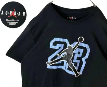 JORDAN BRAND 조던 브랜드 빅 로고 블랙 티셔츠 XXL 사이즈