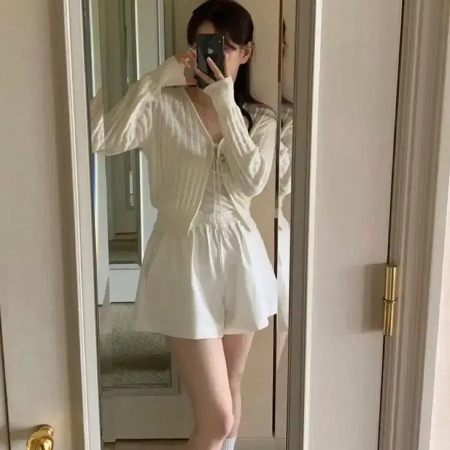포레스트 샵 모도 레예 마켓 모스 세일러 코튼 쇼츠