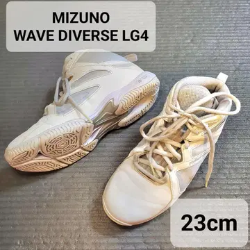MIZUNO WAVE DIVERSE LG4 23cm 화이트 화이트