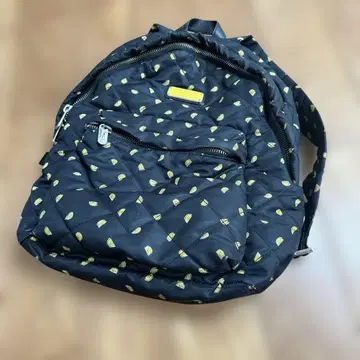 Marc by Marc Jacobs 백팩 블랙 레몬 패턴